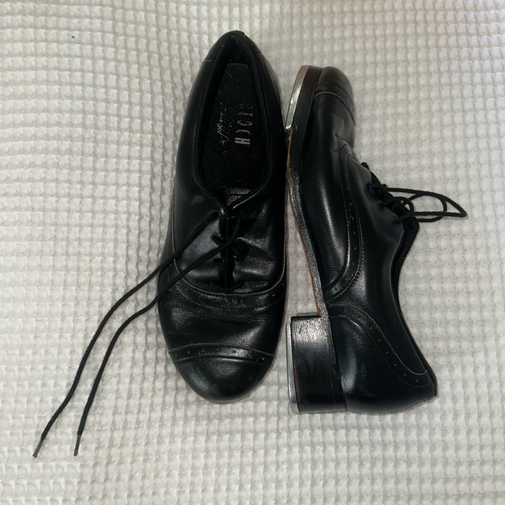 COPY - Gently used J. Sam x Bloch black tap shoes